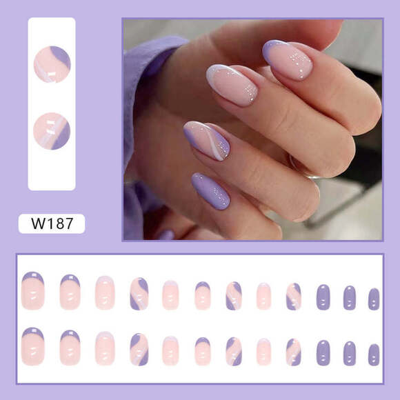 Melanie Press On Nail Set - Picture 1 of 2